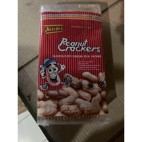 

Interbis Peanut Crackers / Biskuit Kacang Interbis