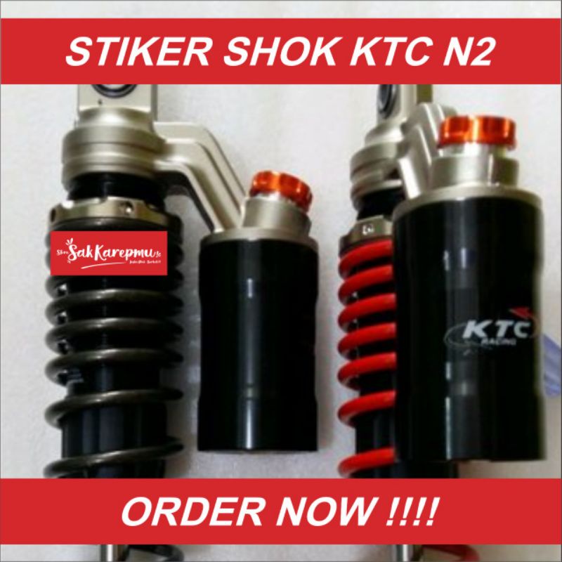 Jual stiker Shok KTC 2 Shopee Indonesia