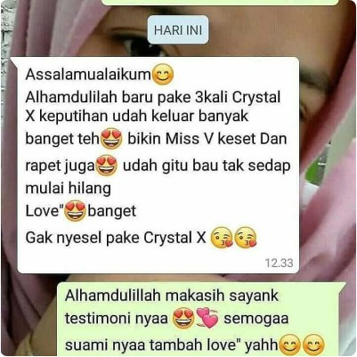 CRYSTAL X NASA Obat Keputihan Pelancar Haid Cristal X Nasa Original Keristal X Kristal X NCX Asli NEW