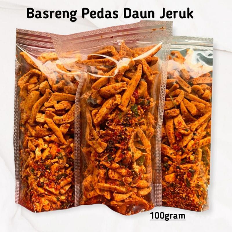 

BASRENG PEDAS DAUN JERUK / BASRENG VIRAL STIK PEDAS EXTRA GURIH RENYAH