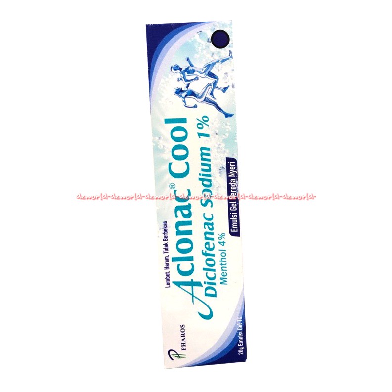 Aclonac Cool Dirlofenac Sodium 15 Emulsi Gel Perda Nyeri 20gr