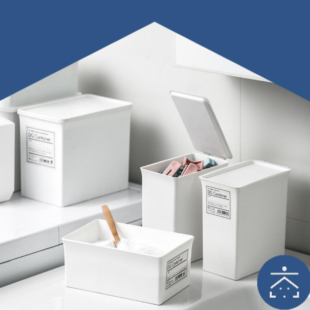 KUNATARUMA TEMPAT DETERGEN BUBUK KOTAK PENYIMPANAN MINIMALIS DETERGENT RAK SERBAGUNA PORTABLE MURAH 