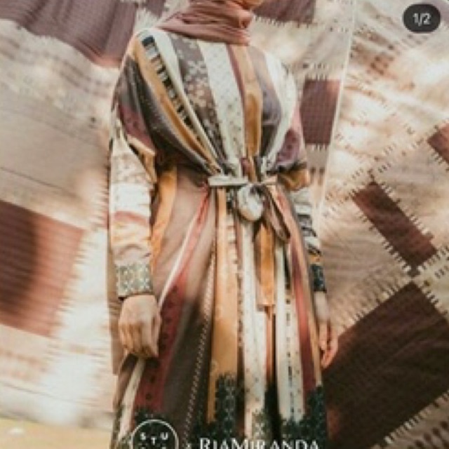 preloved tunik ria miranda x cottonink