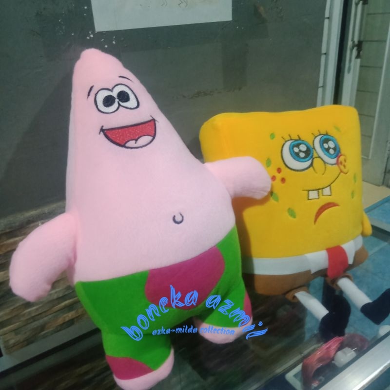 Boneka spongebob patrick/ sepasang