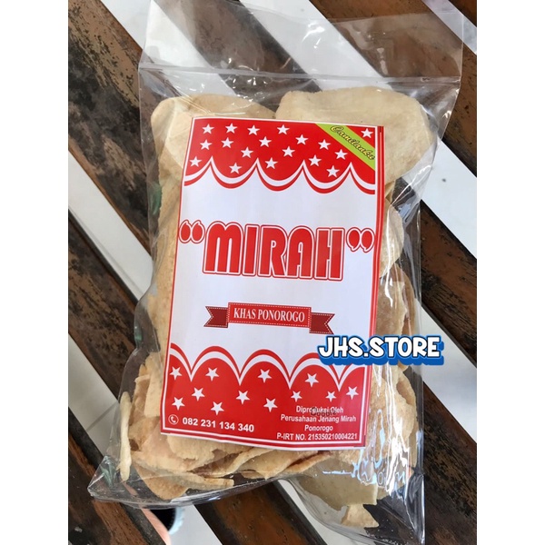 

Kerupuk Gadung Mirah Khas Ponorogo