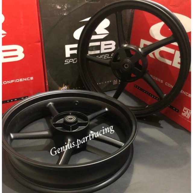 VELG RACING BOY R15 250 X 350 RING 17 ORIGINAL VELG SET RCB MALAYSIA