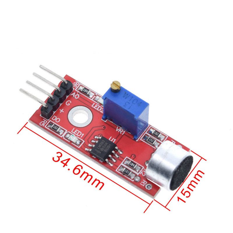 KY-037 High Sensitivity Sound Microphone Sensor Detection Module For Arduino