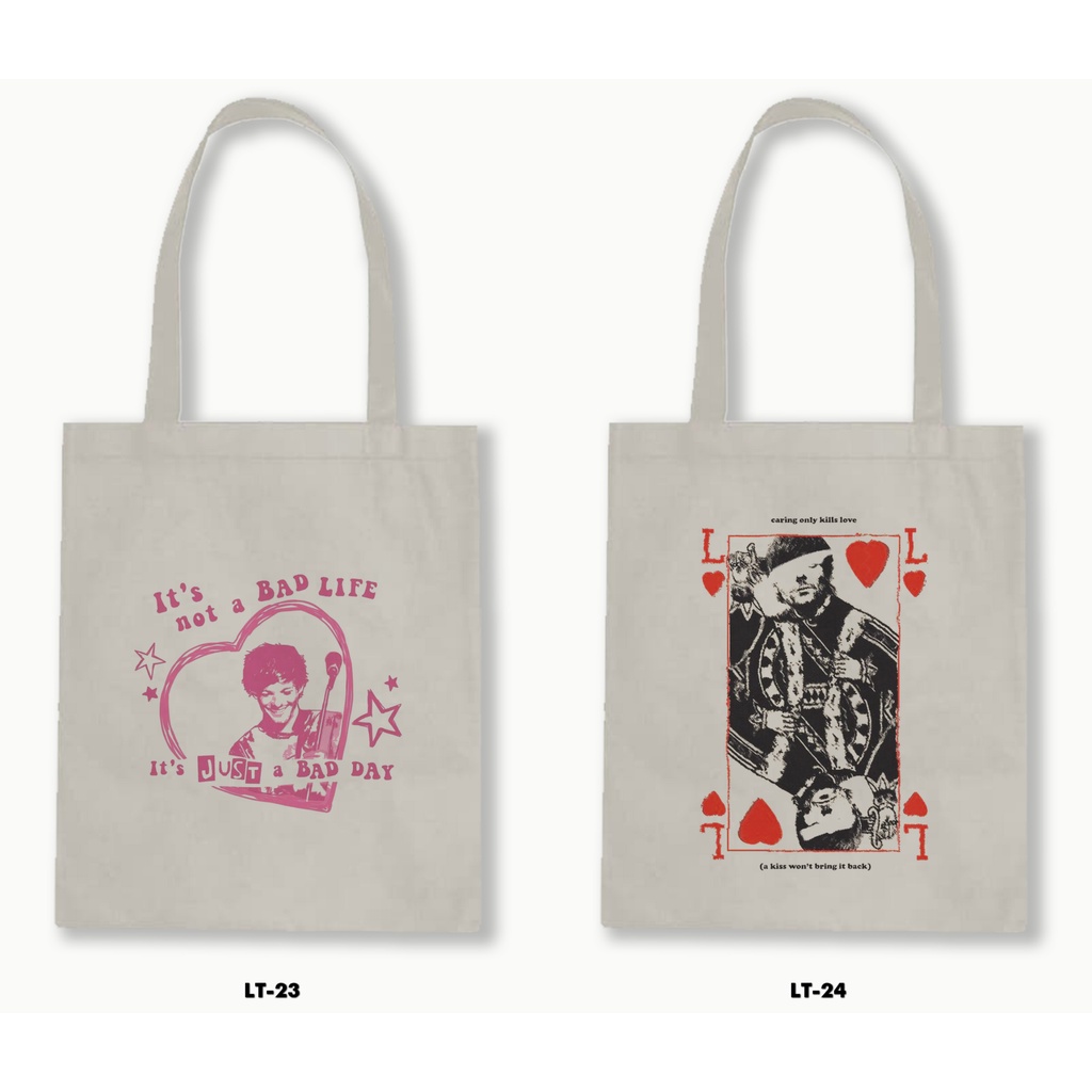 TOTE BAG BLACU - LOUIS TOMLINSON 2