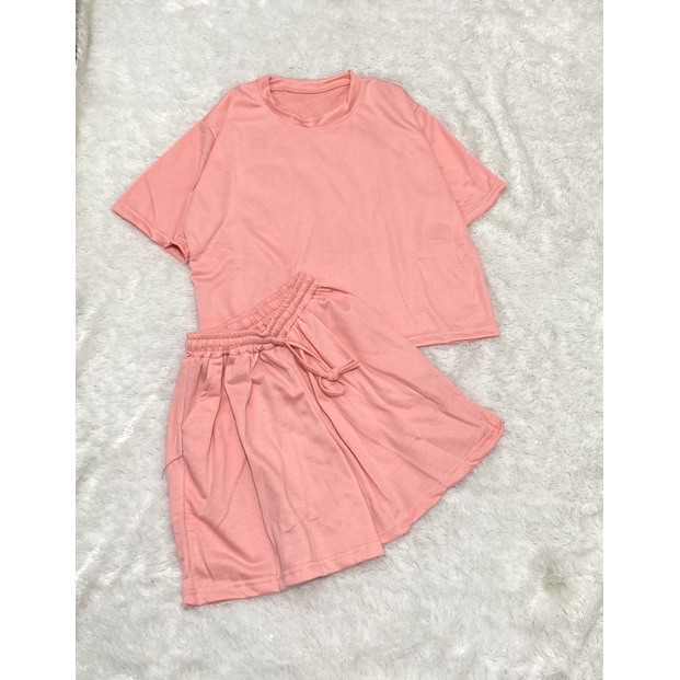 MS SET ROMESA / setelan babyterry pendek