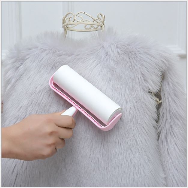 Rol Pembersih Debu Bulu Sticky Buddy Lint Roller hair removal Kertas Praktis