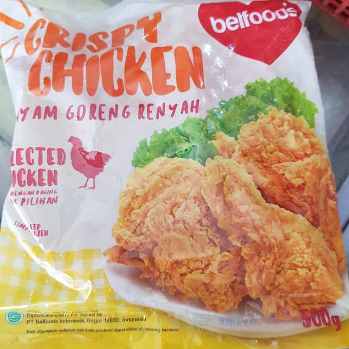 

Ayam goreng renyah belfood 500 gram