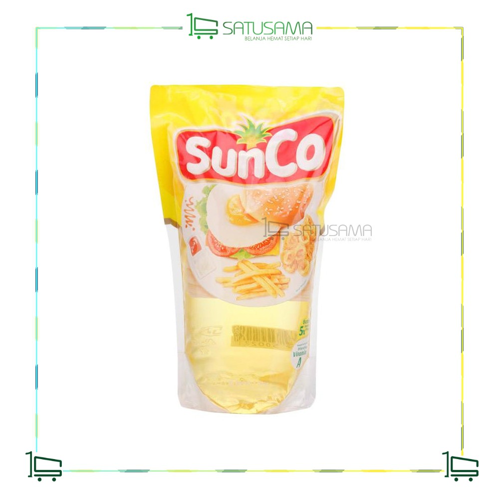 

MINYAK GORENG SUNCO 1 LITER REFILL / SATUSAMA