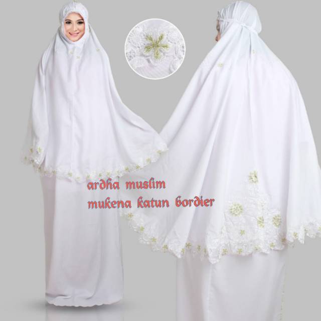 MUKENA KATUN BORDIER TIMBUL ALESYA