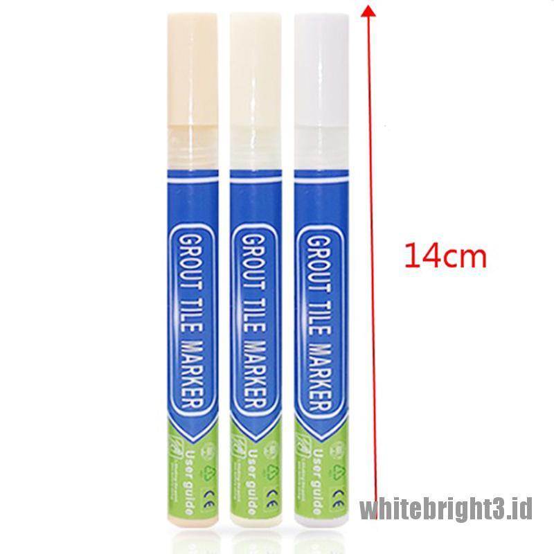 ❤White3 Warna Putih❤ Pen Perbaikan Gap Ubin Anti Air / Jamur