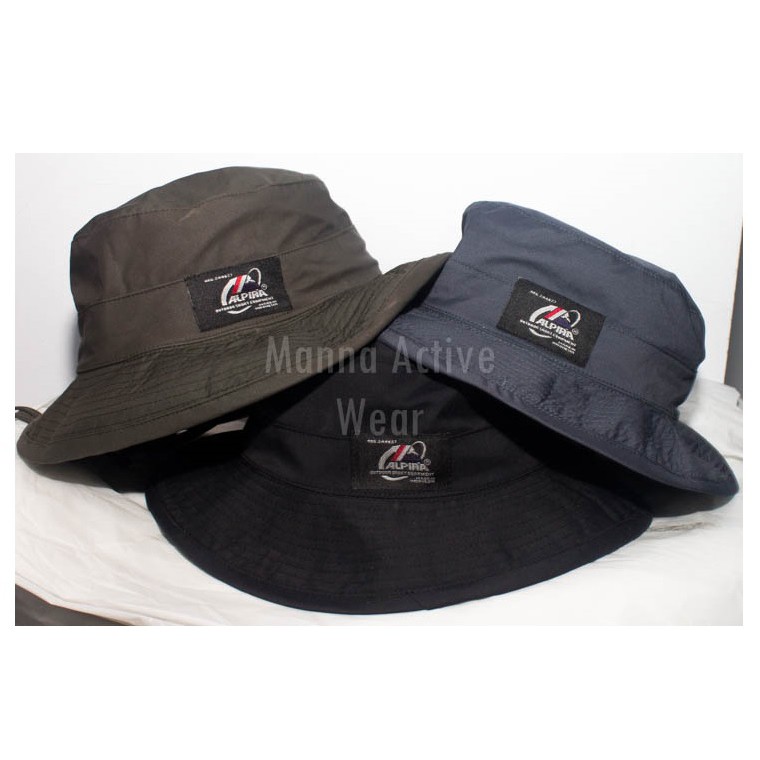 Topi Rimba / Outdoor / Mancing / Traveling Anti Air Waterproof Alpina