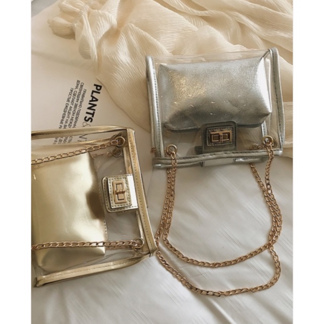 Tas transparan bahan tebal