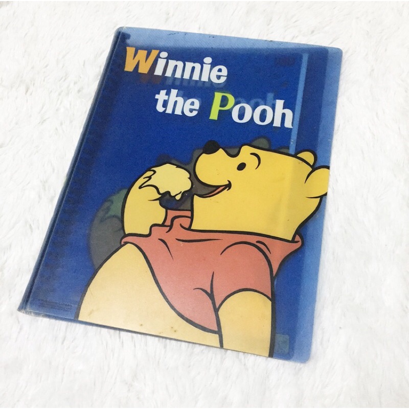 

Original Disney Binder File Winnie The Pooh ATK Alat Tulis Kantor Perlengkapan Sekolah Kerja Kuliah Loose Leaf Binder Preloved Second