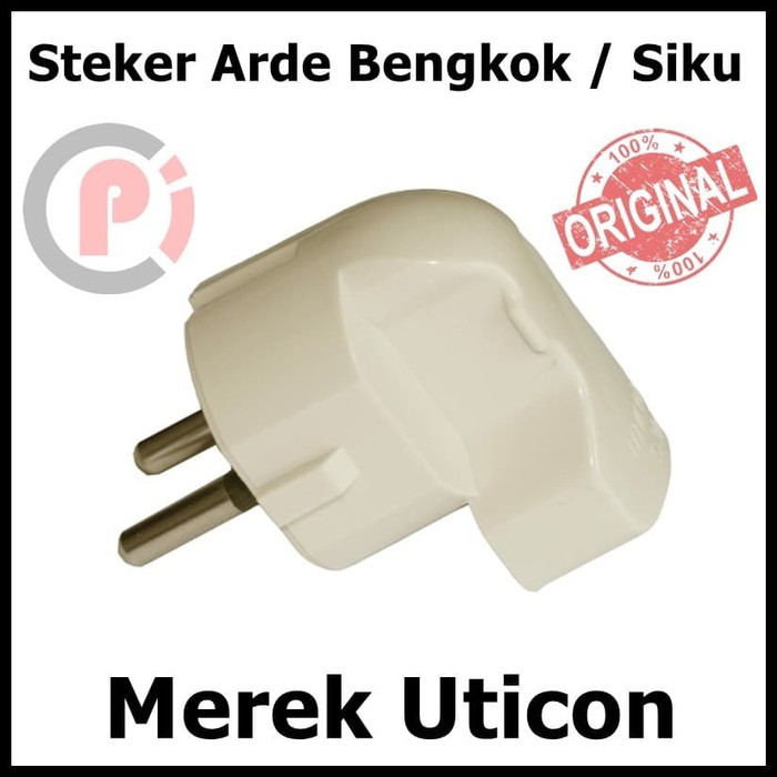 Steker Arde Siku Bengkok Merek Uticon S30