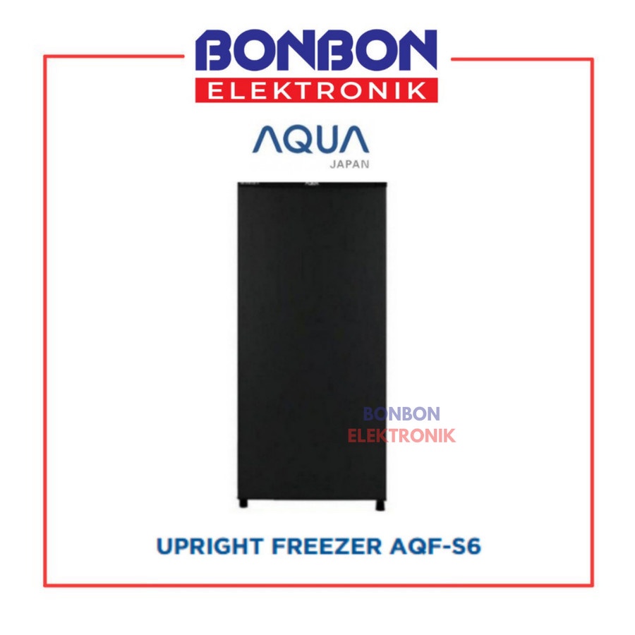 AQUA Freezer AQF-S6(DS) 6 Rak Asi / Es Batu AQFS6DS Kulkas 1 Pintu