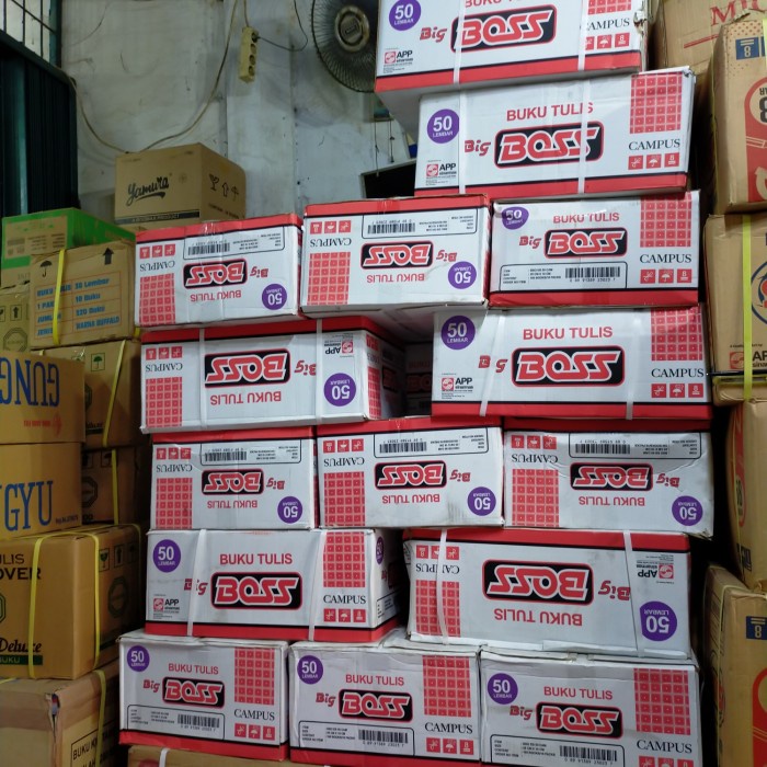 

Sale Buku Tulis Big Boss Campus 50 Lembar Gilaa!!!