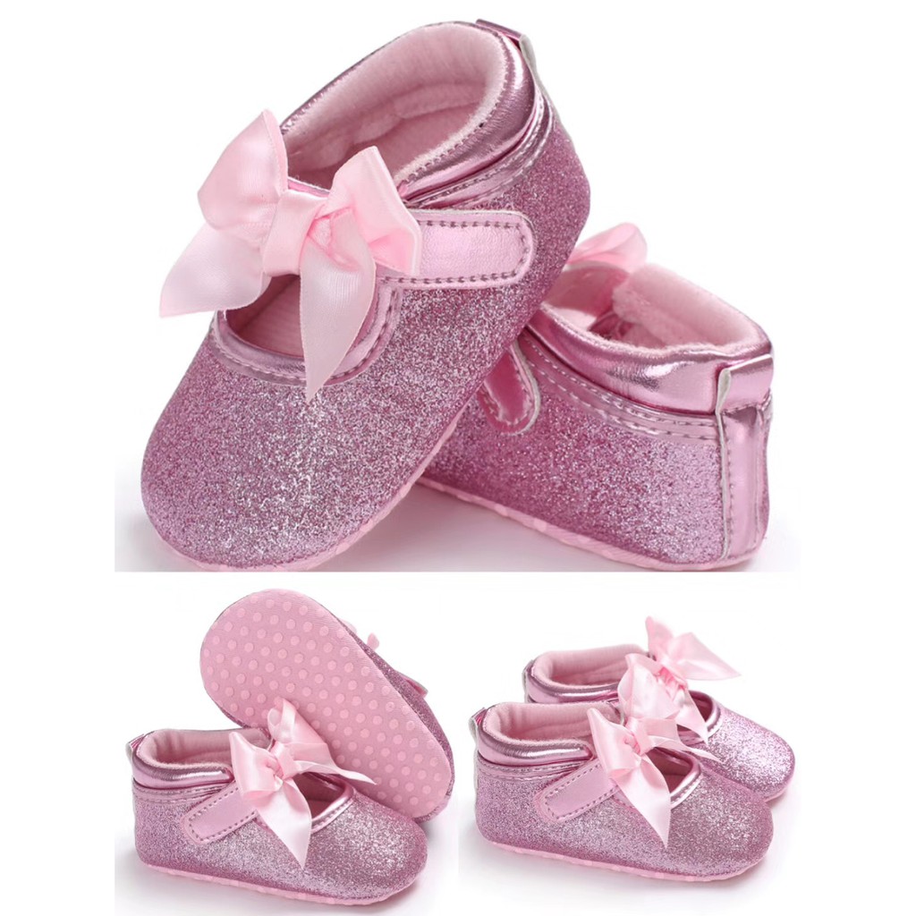 HappyOliver C431 RIBBON BLINK Sepatu prewalker bayi dan anak perempuan