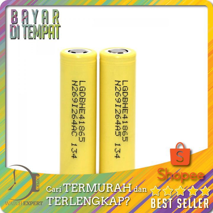 TERMURAH 18650 Li-ion Battery 2500mAh 3.6V with Flat Top