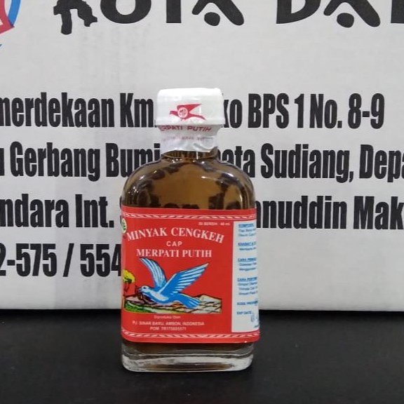 Jual MINYAK CENGKEH CAP MERPATI PUTIH 40ml | Shopee Indonesia