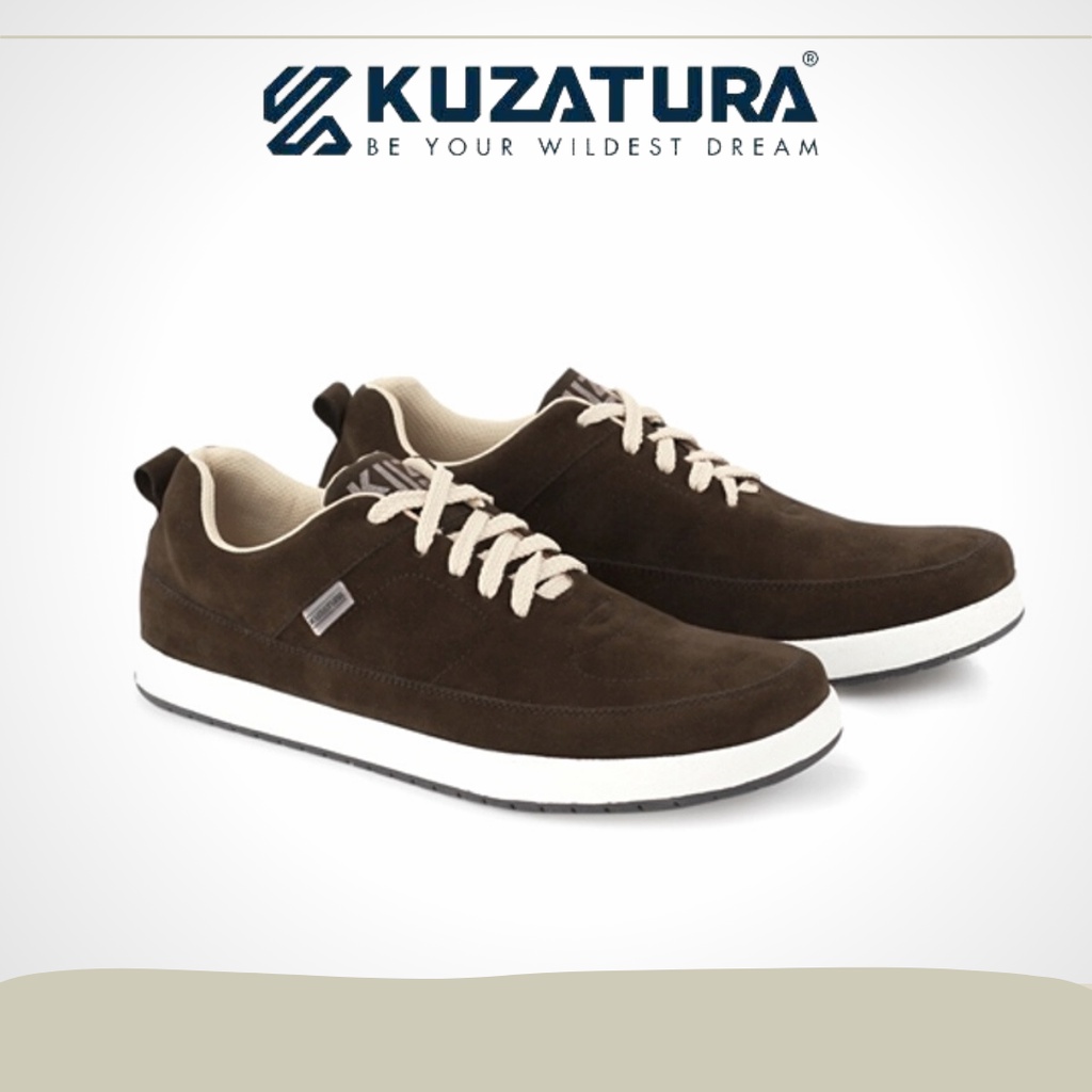 Sepatu Sneakers Pria Casual Original Premium - Brown