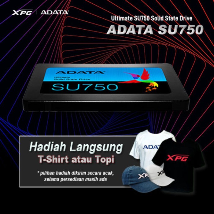 SSD ADATA SU750 1TB - SSD SATA 3 / SSD SATA III - SSD 2.5 inch