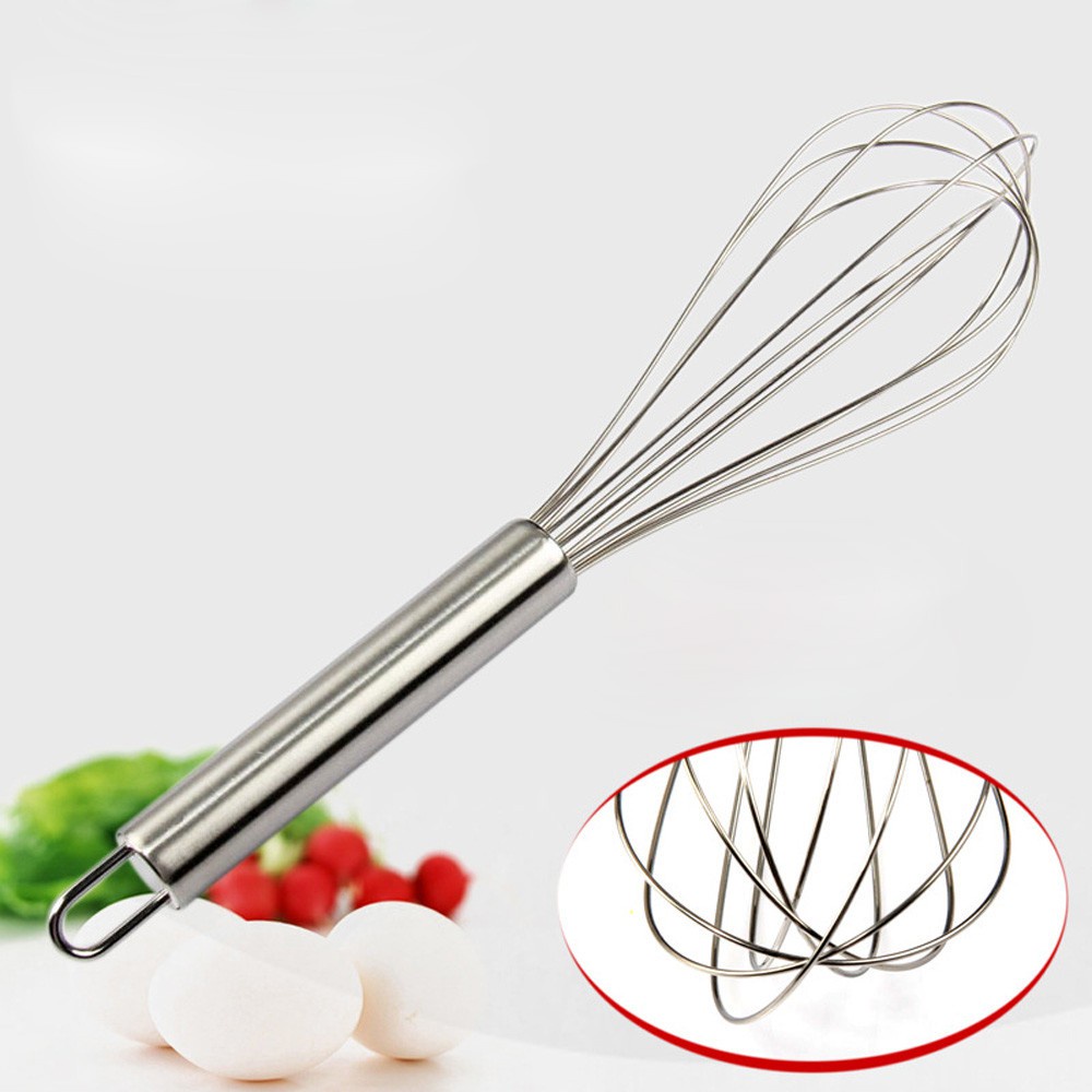 【Tempat Jakarta】 Hand Mixer Manual Pengocok Adonan Kocokan Telur Whisk