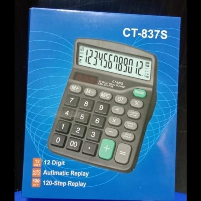 

Ready...Ready...Ready...] Kalkulator CITIZEN CT 837 S calculator CT-837S kasir alat hitung mengh