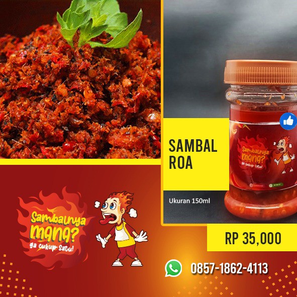 

Sambal Roa