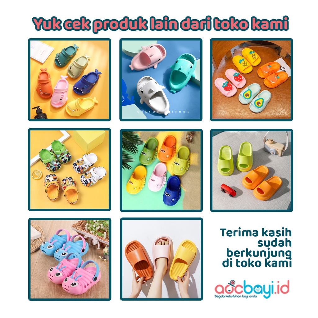 ☀ACCBAYI☀ SA021 SANDAL ANAK /SENDAL ANAK / SANDAL BAYI / SANDAL CUTE UNISEX CUTE SEPATU ANAK IMPORT