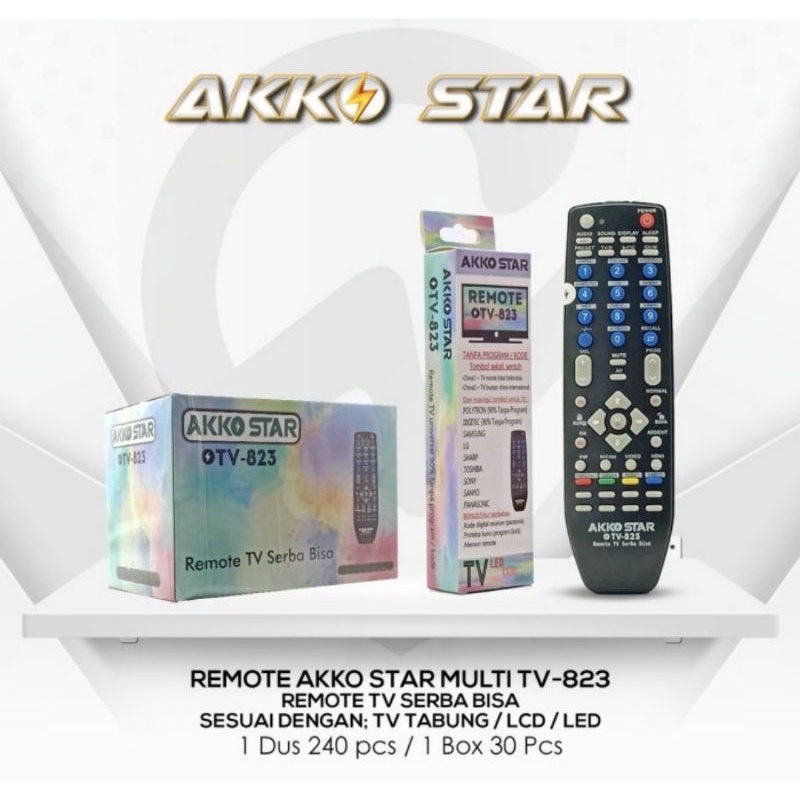 REMOT TV SERBABISA/REMOT PARABOLA UNIVERSAL/ REMOT TV LED,LCD,TABUNG UNIVERSAL