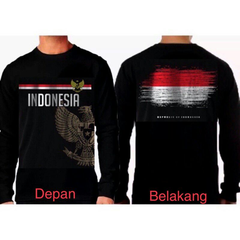 KAOS PRIA KAOS GARUDA INDONESIA lengan panjang