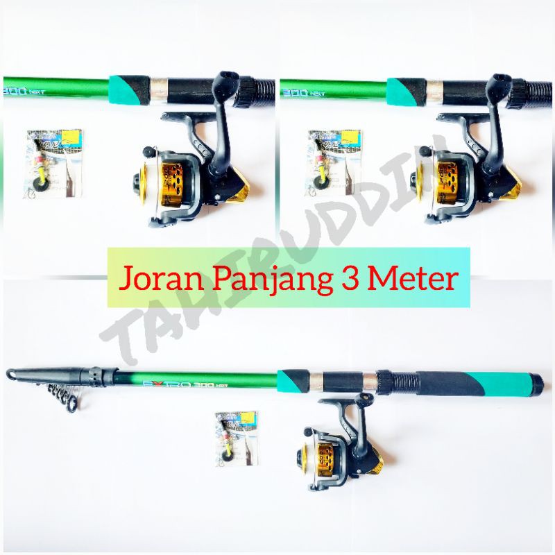 Set Pancing AUDREY Joran Panjang 3 meter