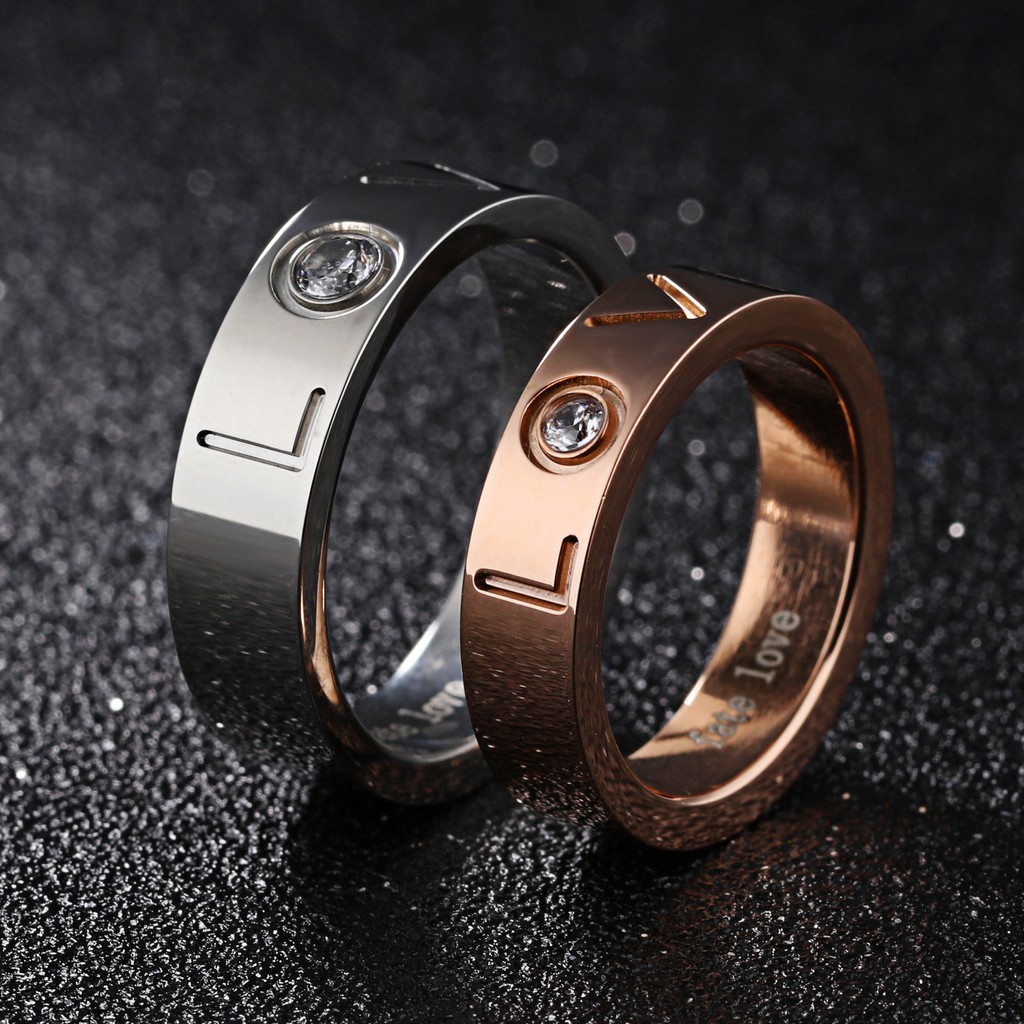 [TOP SELLER] Cincin Couple Titanium / Cincin Nikah titanium / Cincin Nikah Couple CR528