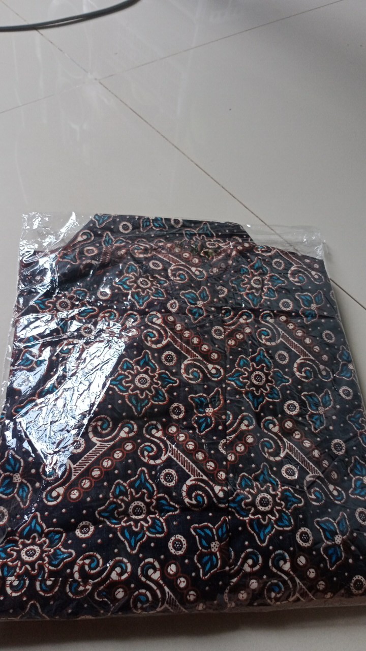 Kemeja Batik Pria Lengan Panjang Size M L Xl Xxl