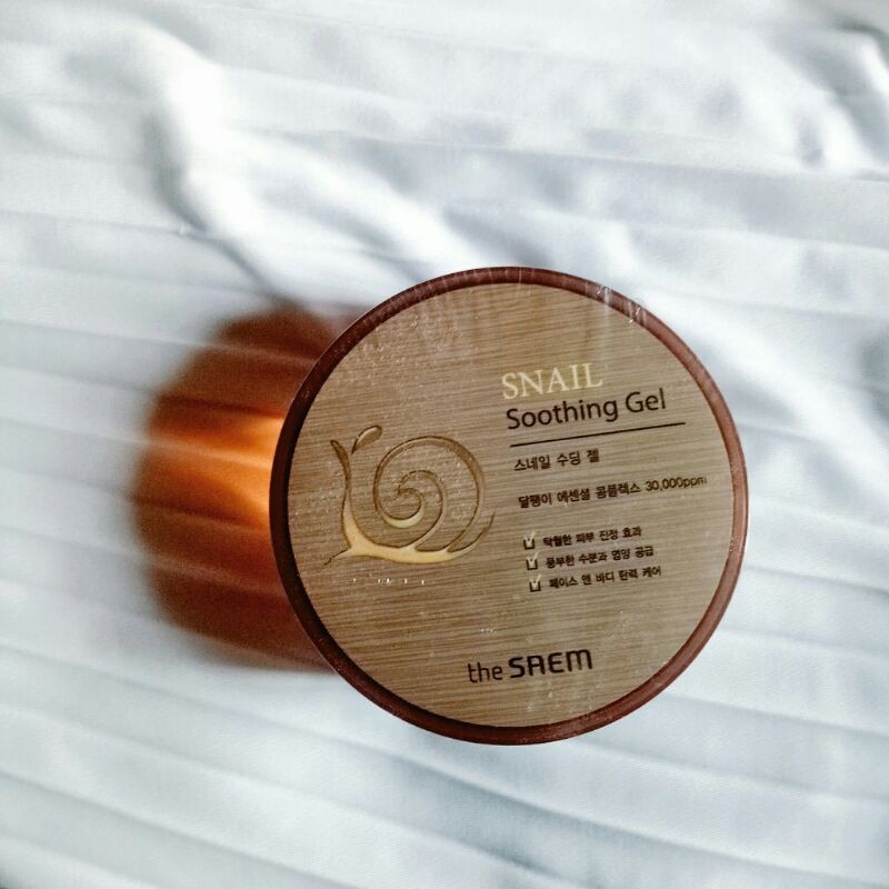 The Saem Snail Soothing Gel 300ml | Snail Gel | Repairing Gel