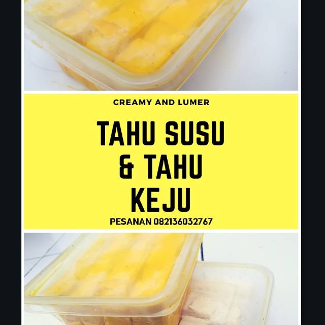 

Tahu Susu Dan Tahu Keju