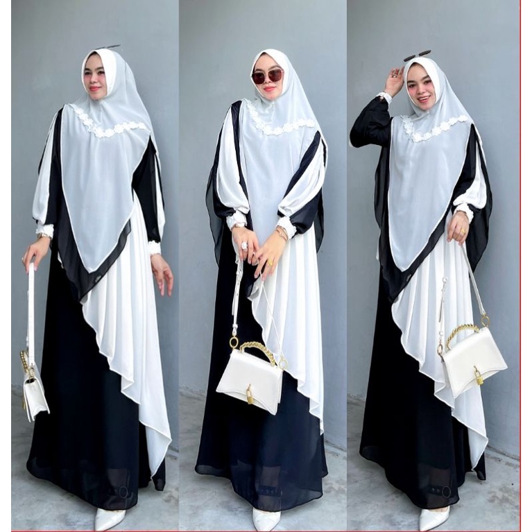 nara white syari by original aldisa