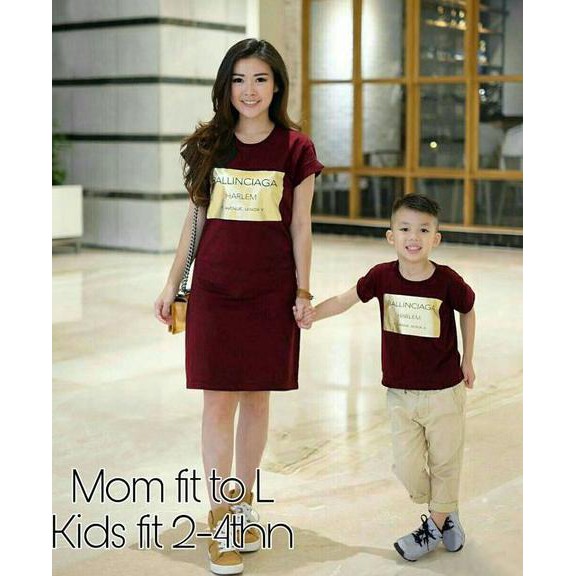  baju  couple  kapel cople kaos dress dres baju  atasan  ibu  