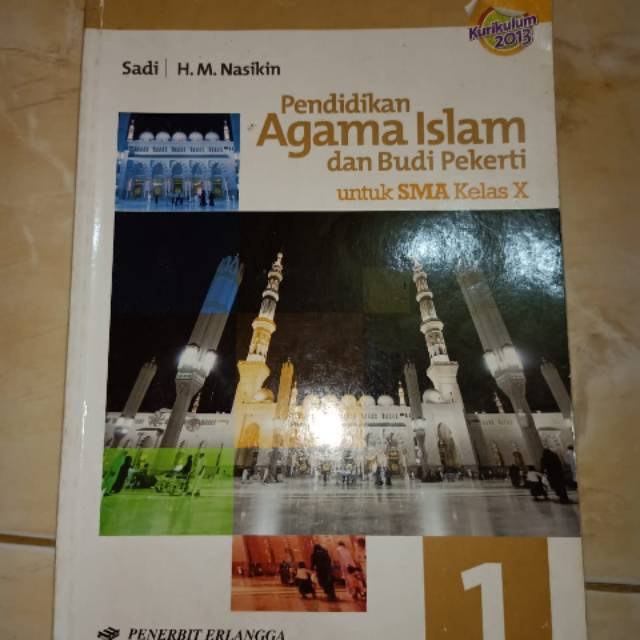 BUKU AGAMA ISLAM ERLANGGA KELAS X SMA