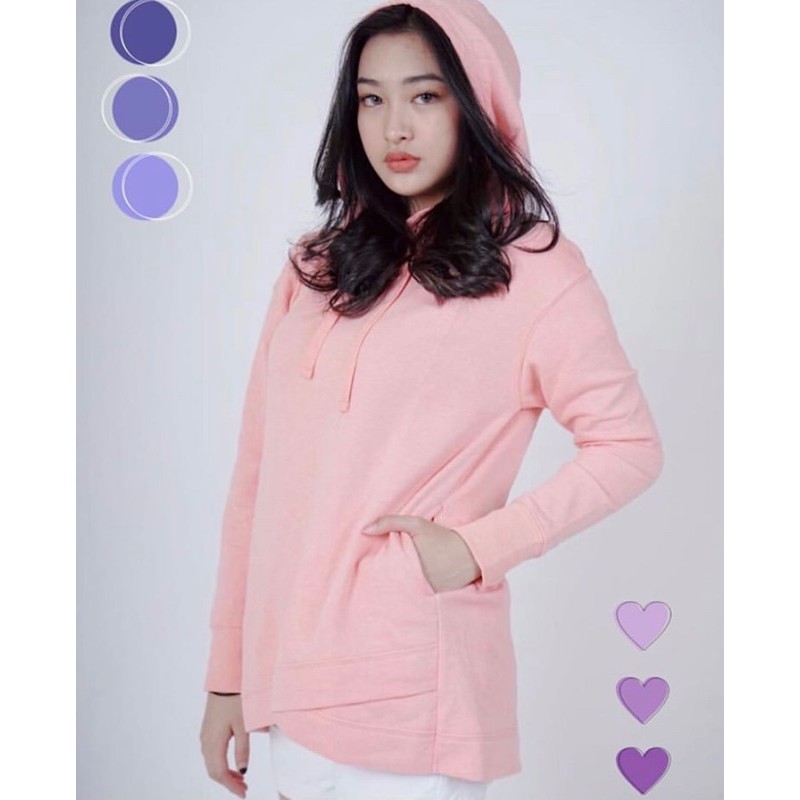 Old Navy Pastel Pullover Tunic Hoodie Original