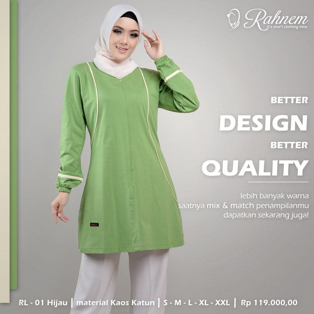 Atasan Wanita Rahnem / RL -01 / Fashion Muslim