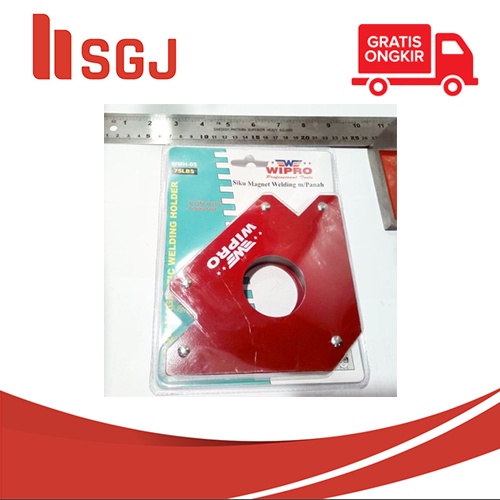 Siku Magnet Welding 5 inch - Smart Las Model Panah 75 LB Merk Wipro