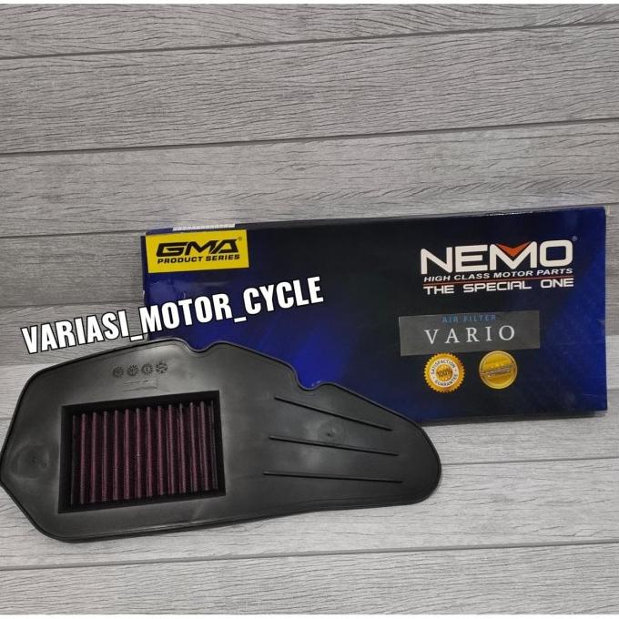 Promo Filter Air Vario 125 150 Led Nemo / Filter Saringan Udara Vario Nemo