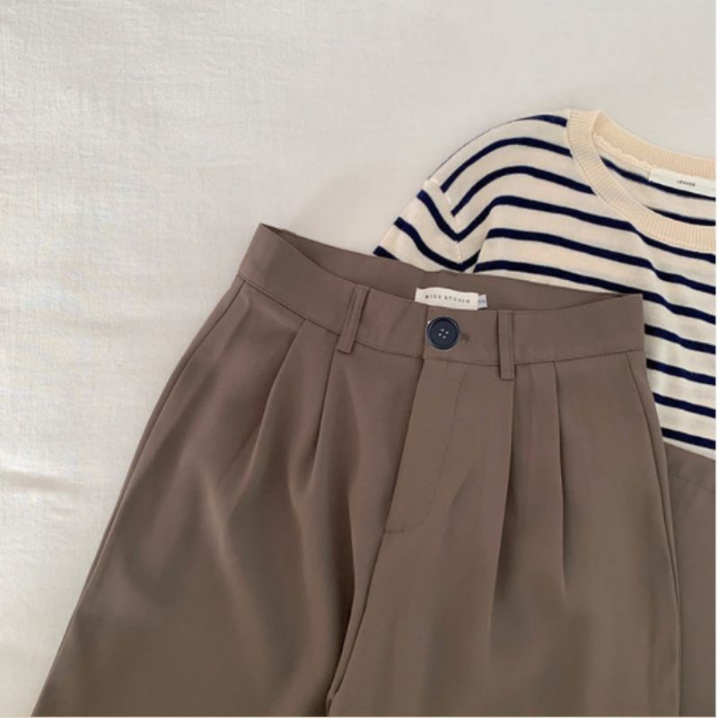 CELANA KULOT ANTI KUSUT - LOOSE PANTS TROUSER- CELANA KERJA WANITA - CELANA KANTOR WANITA