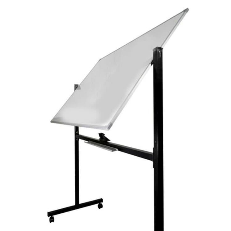 

WHITEBOARD 60X120 DOUBLE FACEMAGNETIC+STAND SAKANA DISKON