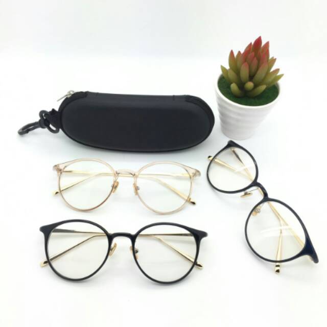 kaca mata frame / kaca mata wanita / kaca mata gaya / kaca mata bening